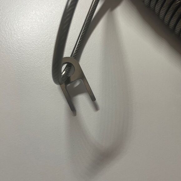 Kensington Portable Combination Laptop Lock Spiral Cord Safety Travel USED - Picture 4 of 4